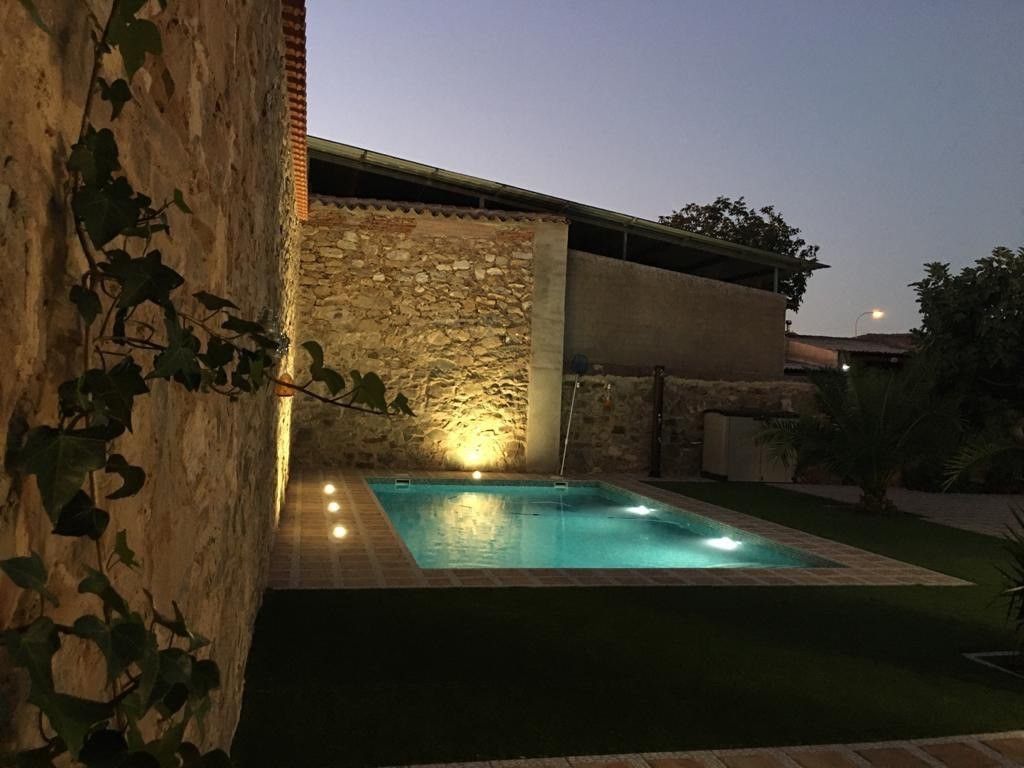 casa rural con piscina